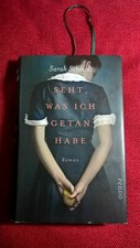 Tolles Buch "Seht, was ich getan habe", Roman von Sarah Schmidt, 2017, 382 S.