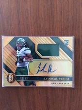 2020 LA’MICAL PERINE Gold Standard RC Patch Auto 52/99 Jets