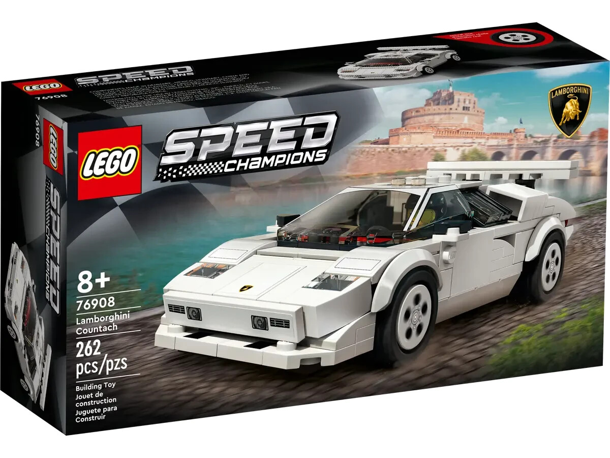 76908 LEGO Speed Champions Lamborghini Countach 673419358736| eBay