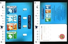 CARTOLINA PUBBLICITARIA - MENTADENT - CHEWING-GUM & CANDIES - NEW LOOK - 56559