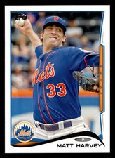Matt Harvey 2014 Topps #33 New York Mets BUY3GET1FREE