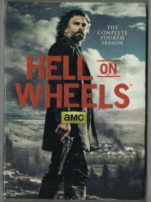 Hell On Wheels-The Complete Fourth Season sealed AMC DVD Box