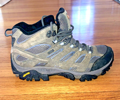 Merrell Moab 2 Mid Women Size 9 Dry Hiking Boot Periwinkle/Gray