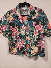 Vintage Tropical Button Up