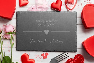 Personalisierte Valentinstag Tischset & Untersetzer Sets