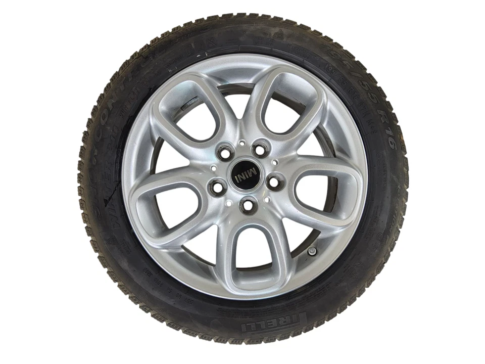 Mini F56 F55 F57 Winter Felgen 195 55 16 Zoll Pirelli RDK Winterräder Loop Spoke - Bild 4 von 4