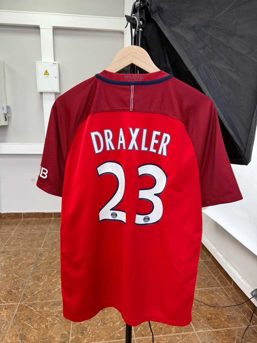 🇫🇷 Nike Draxler PSG Paris Saint Germain 2016 Soccer Jerseys size