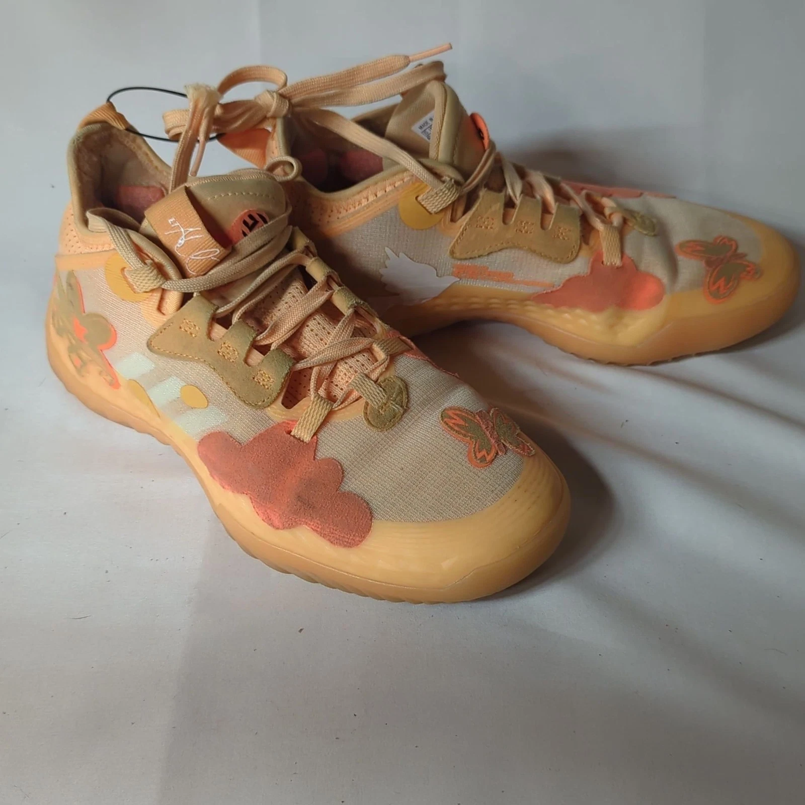 adidas Harden vol. 5 Futurenatural Acido Arancione Taglia Youth 6 5