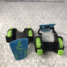 Madd Gear Unisex Rollers Light Up Heel Skates Age 6 Black/Green Fits Most Shoes