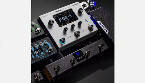 Hotone Ampero II Guitar Multi-Effects Processor Pedal Bass Amp Modeling IR MP300 - Picture 6 of 11