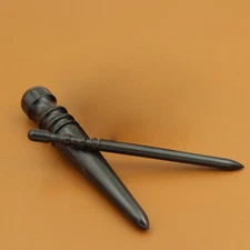 Hardwood Leather Edge Slicker Burnisher Leather Polished Head Slicker Hand Tool*