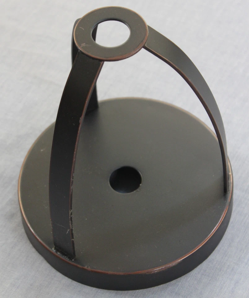 WORLD IMPORTS WI143429 Edmonton 3 Luces Euro Bronce Hierro LINO Tono Colgante NUEVO Foto 2 de 2