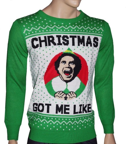 Mens Will Ferrell ELF Movie GOT ME LIKE 