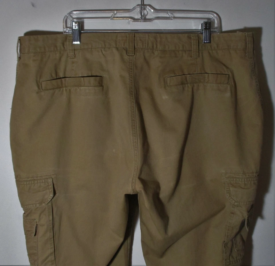 Pantalones cargo 42x30 Bass Pro BOB TIMBERLAKE caqui tostado para hombre talla 42X30 Foto 4 de 4