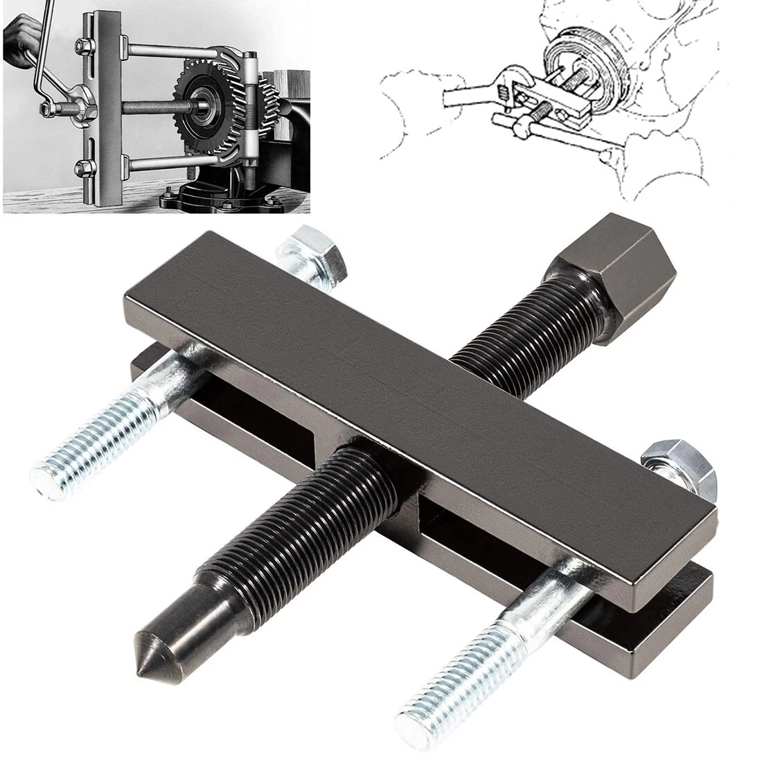 Timing gear puller deals