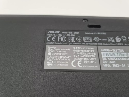 14'' ASUS E410KA INTEL N4500 1.1 GHz - 4GB RAM/128GB STORAGE WIFI BT HDMI USB-C - Picture 11 of 13