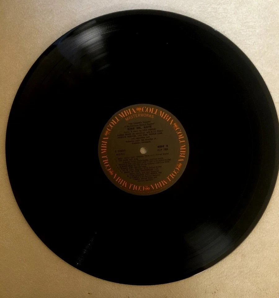 Alfred Drake, Patricia Morison ‎– Kiss Me, Kate, 1973 LP - Columbia S 32609 - Image 4 of 4