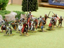 Painted 40mm Early Medieval Wargame Figures set 1  40-1 