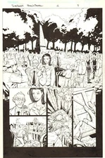 TOMB RAIDER #15, PAGE 4 - ORIGINAL COMIC ART BY FRANCIS MANAPUL