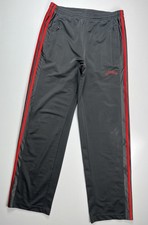 Adidas Originals Women Track Pants Vintage Grey Red Size L 100cm