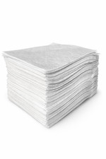 Heavy Duty Oil Absorbent Pads 100 Pack 50x40cm Oil Spill Pads Workshop