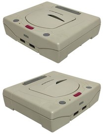 Rare SEGA Saturn Christmas NiGHTS Winter Limited Edition HST-3220 Console Japan