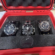 Invicta Marvel Mens Lot of 3 Quartz Chronogra...