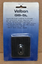 Velbon QB-5L Quick Release Camera Platform fits Velbon panheads Victory tripods