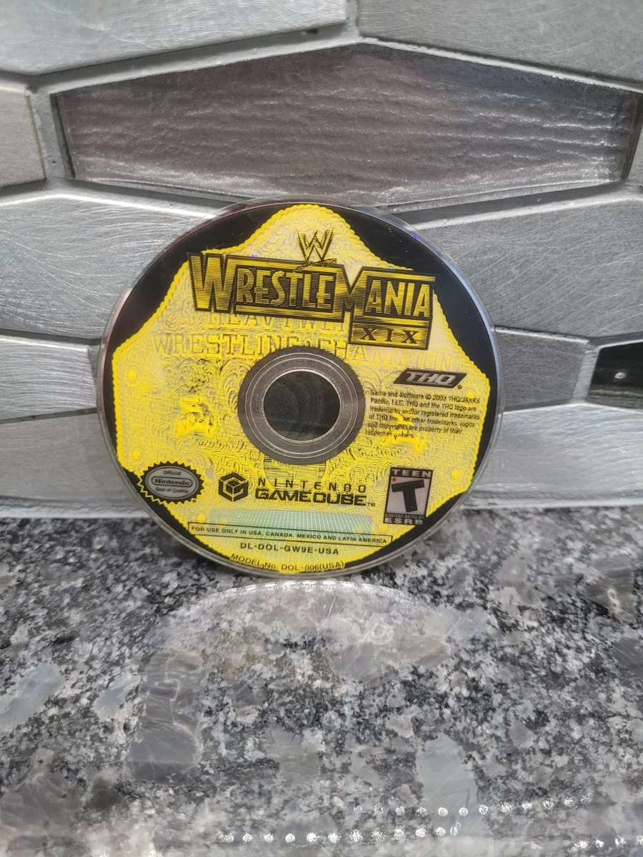 Nintendo GameCube WWE Wrestlemania XIX Video Games for sale | eBay