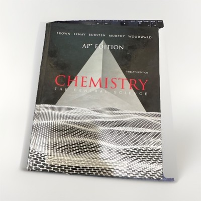Pearson Chemistry: The Central Science AP Edition 12th Ed Paperback 2015