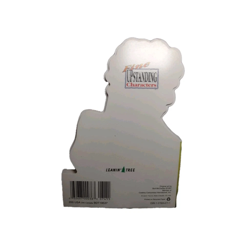 Funny Birthday Card Vintage Leanin Tree Showgirl Adult Humor - Image 3 of 4