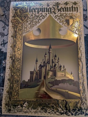 Sleeping Beauty Dan Harmon Gold Foil Bottleneck Gallery King Stefans CastlePrint