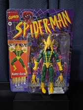 Marvel Legends Electro Spider-Man Animated Retro 6-Inch Action Figure IN STOCK