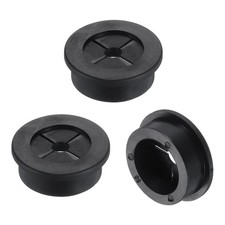 3Pcs Cable Cord Grommet 1 3/16" Inch Desk Grommet Flexible Rubber Grommets