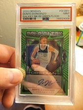 2024-25 Panini Obsidian - Galaxy Ink Donte DiVincenzo - Green AUTO /25