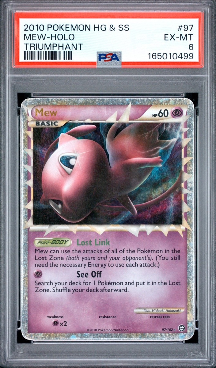 Mew (Prime) 97/102 Triumphant Holo for sale online | eBay