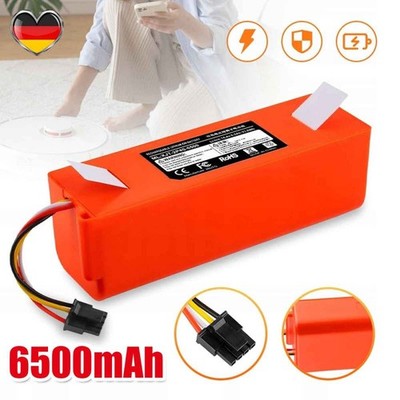 14,4 v 6500mah Roboter Staubsauger Ersatz batterie für Xiaomi Roborock S5 S6 S7