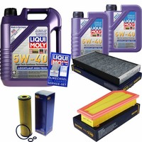 Inspektionskit Filter Liqui Moly ÖL 7L 5W-40 FüR Mercedes-Benz SLK R172 200 250