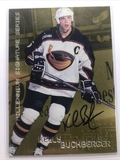 Kelly Buchburger 1998-99 ITG BAP Signature AUTO GOLD SP THRASHERS AUTOGRAPH