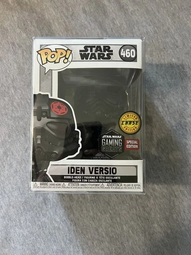 Funko Pop Iden Versio 460 Chase Star Wars Gamestop Exclusive Chase W/ Protector