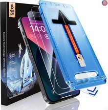 MAGIC JOHN 2 Pack Glass Screen Protector for iPhone 13/14/Pro  Tempered Glass
