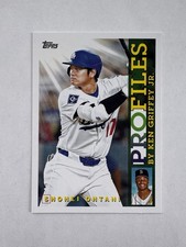 Topps 2026 Profiles by Ken Griffey Jr Shohei Ohtani TP-1 Los Angeles Dodgers