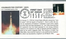 1999  First day Cover #3187d US Launces Satellites 1950's