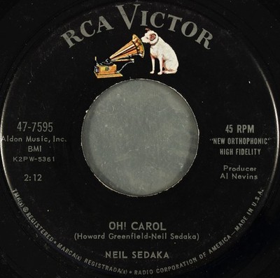 Neil Sedaka - Oh! Carol (7'') (Very Good Plus (VG+)) - 3778071275