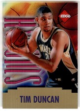 1997 Collector's Edge Tim Duncan Swoosh #9