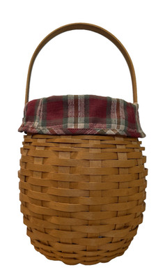 Longaberger 2000 October Fields Basket w/ liner & Protector
