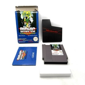 Bionic Commando Nintendo NES COMPLET CIB PAL B EEC FRA