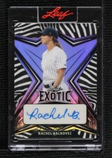 2022 Leaf Exotic Base Auto Zebra 6/9 Rachel Balkovec #EA-RB1 Auto 0a4f