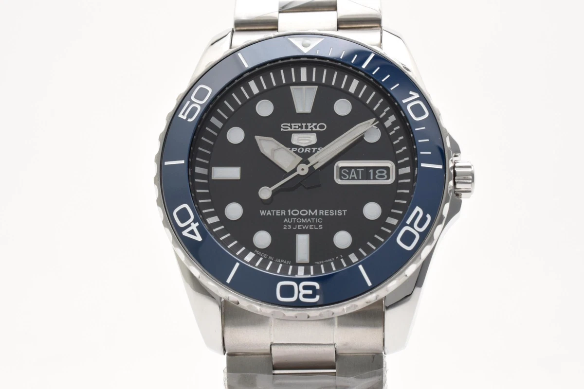 Seiko 5 Sports 23 Jewels Sport Wristwatches for sale - eBay