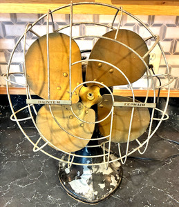 Vintage Hunter Oscillating Fan | eBay